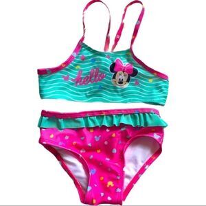 Disney Baby Minnie Mouse 2-pc Swimwear Sz 24M